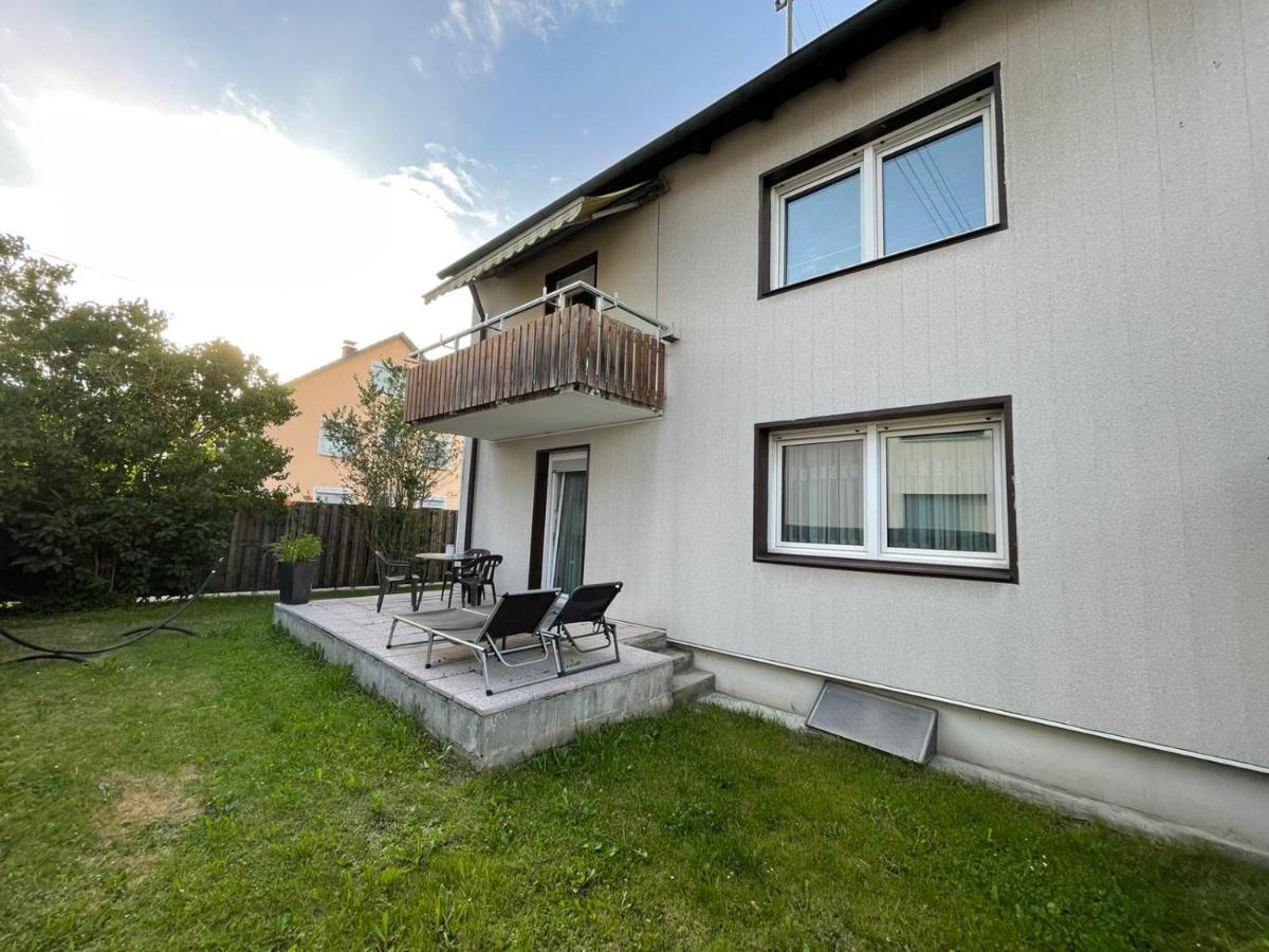 Guntia Apartment Mit Grossem Garten Günzburg Exteriör bild
